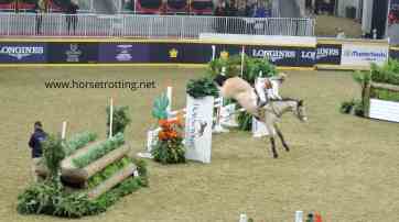 The Royal Winter Fair Indoor Eventing Competition (horse jumping)